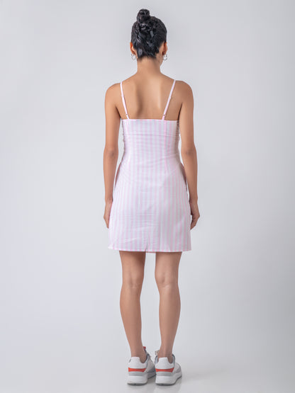 Pink Stripe Dress